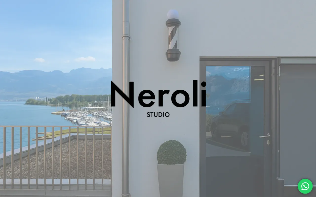 Site de Neroli Studio affiché sur ordinateur et smartphone